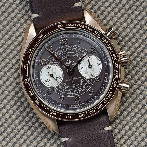 omega speedmaster bronze